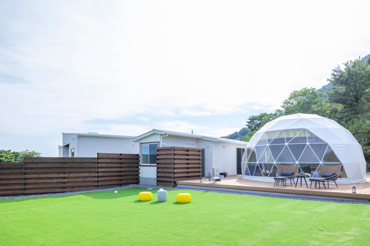 Lemon Farm Glamping Simanami Villa Onomichi Exteriör bild